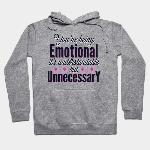 Enola Holmes Quote, Funny Hoodie by MzM2U